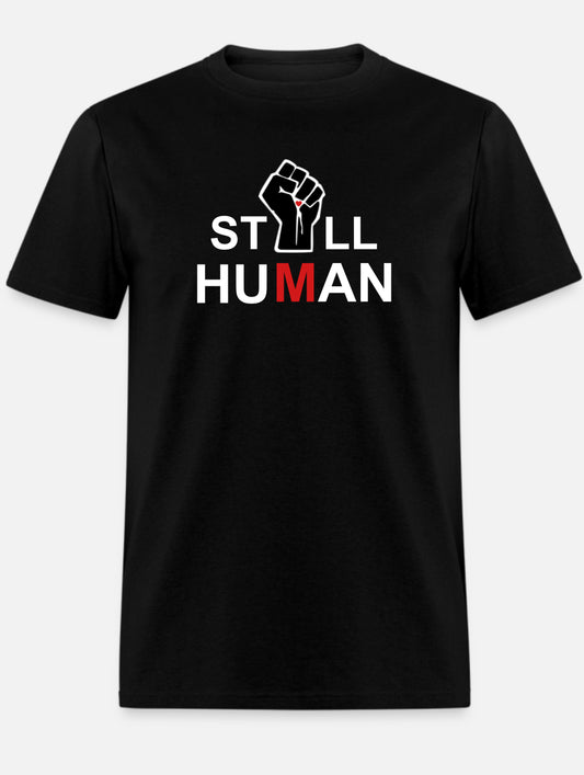 BLACK I’M STILL HUMAN T-SHIRT